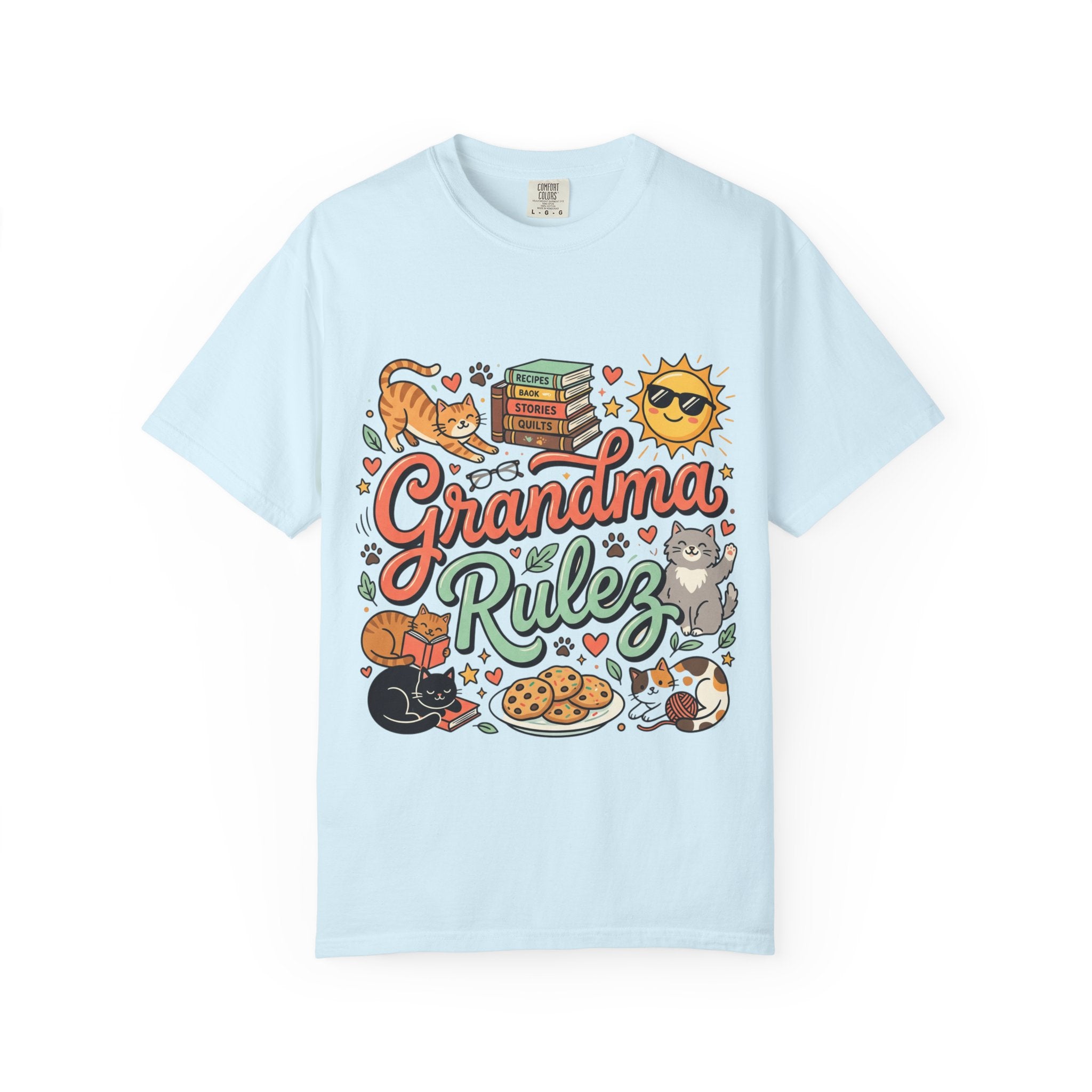 Grandma Rulez Cute Retro T-Shirt