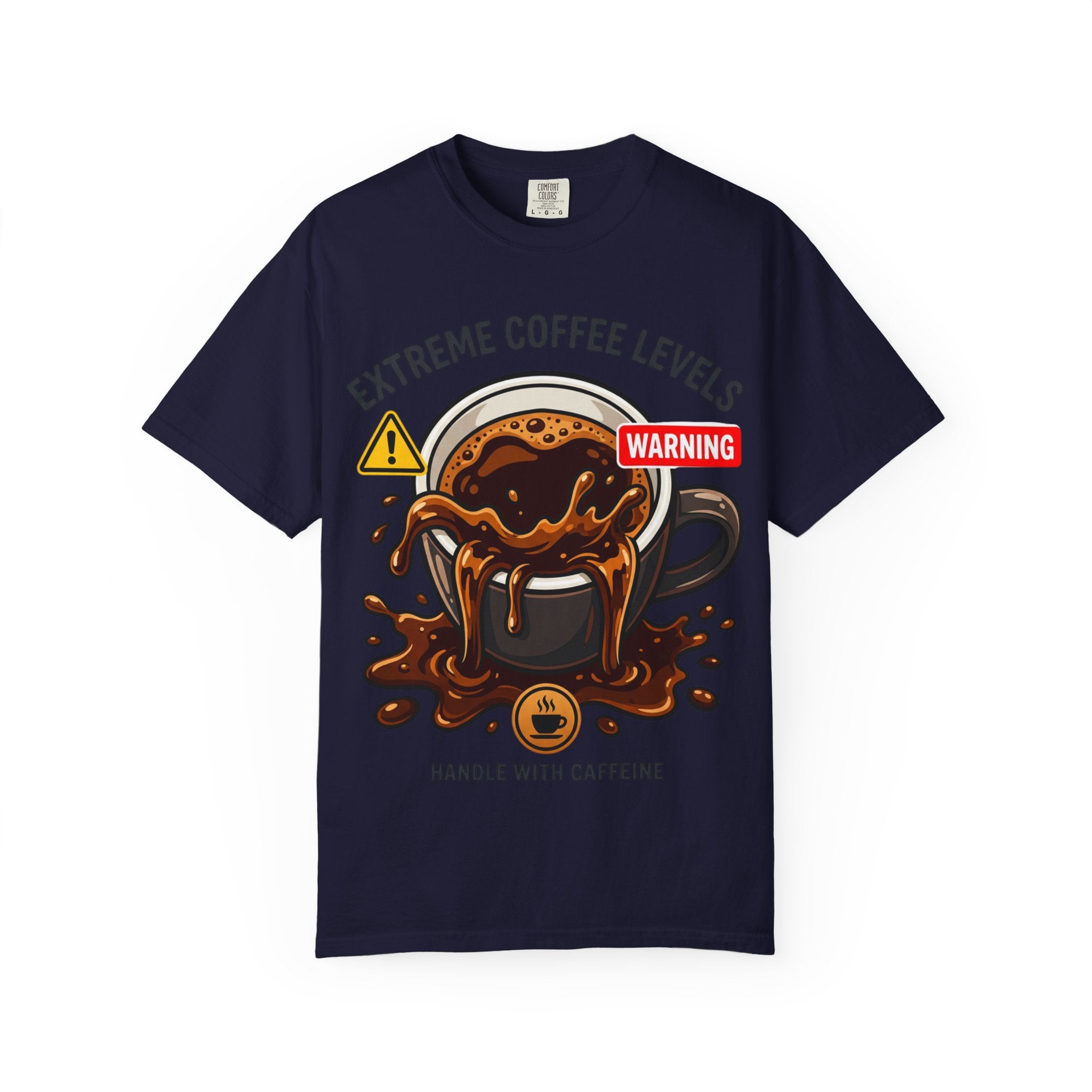 Extreme Coffee Levels Graphic Tee