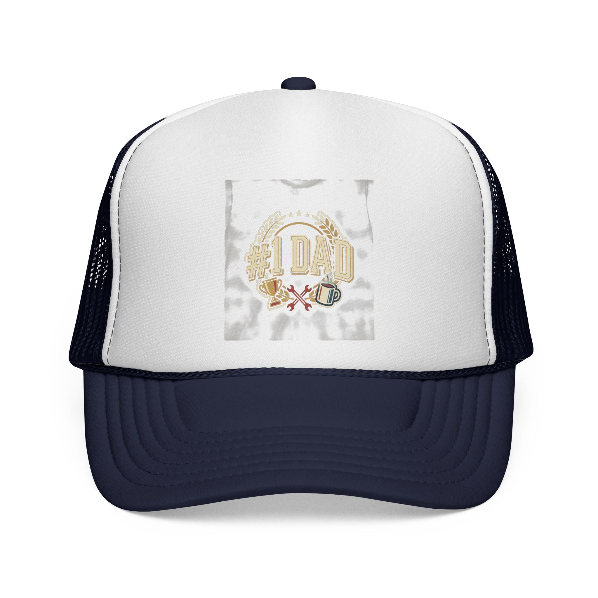 Trucker Cap — Vintage Beer Emblem Design
