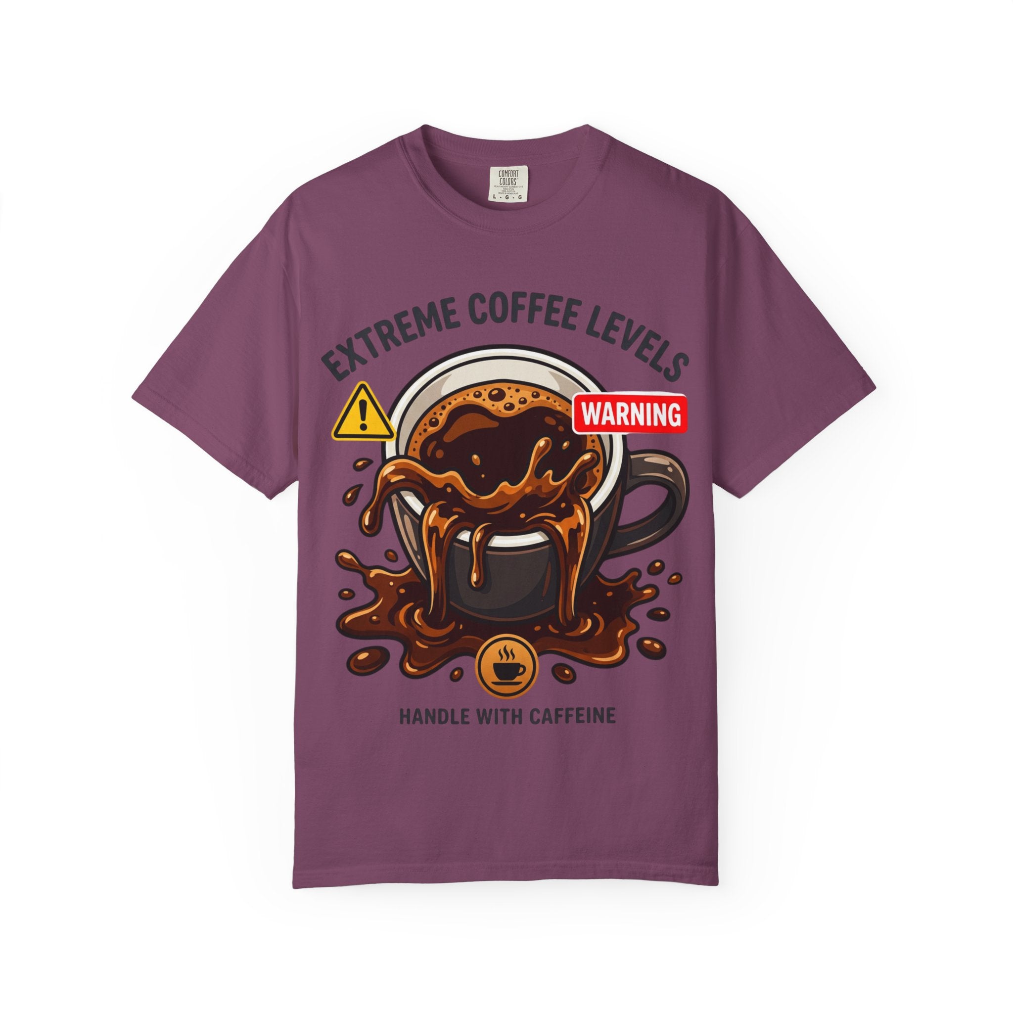 Extreme Coffee Levels Graphic Tee
