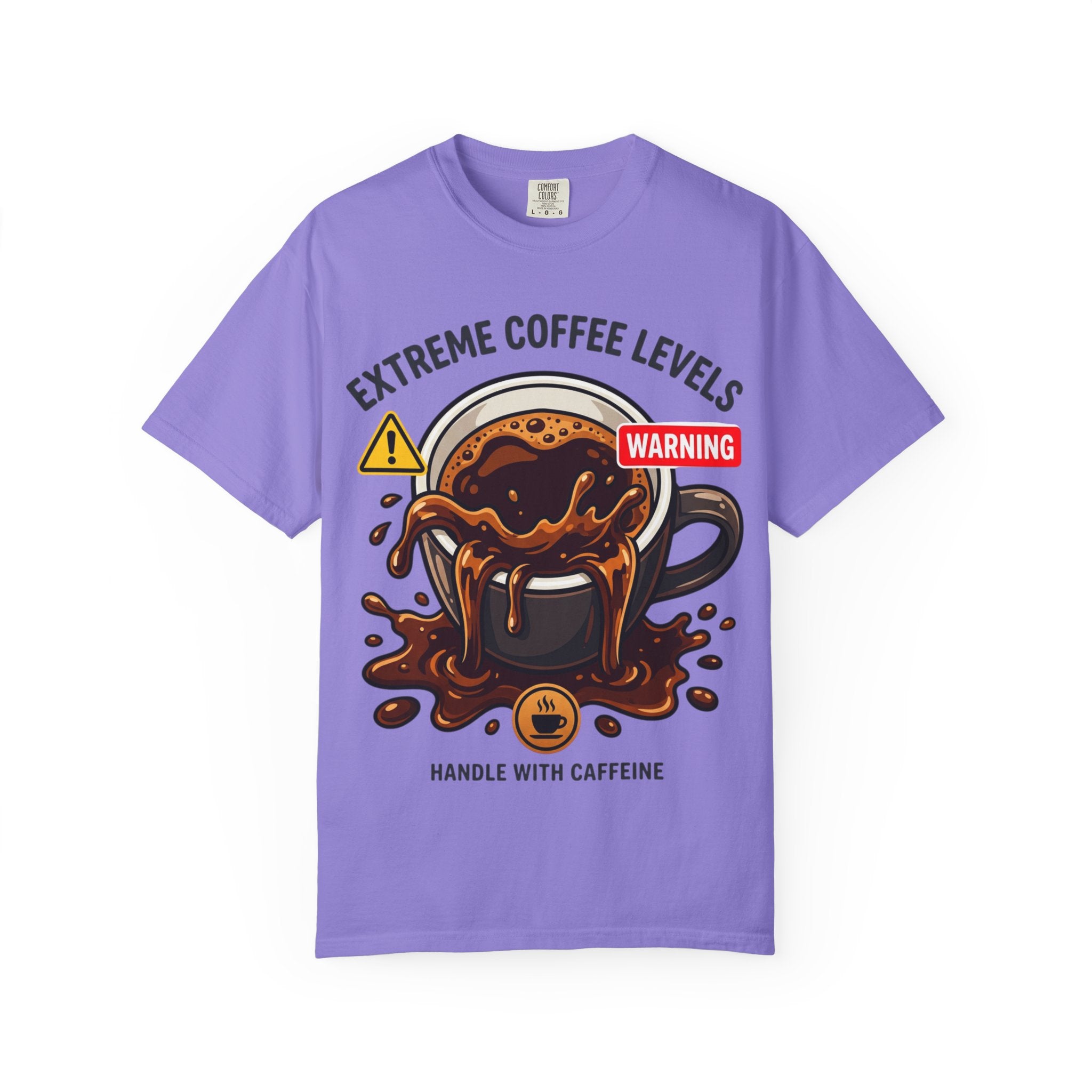 Extreme Coffee Levels Graphic Tee