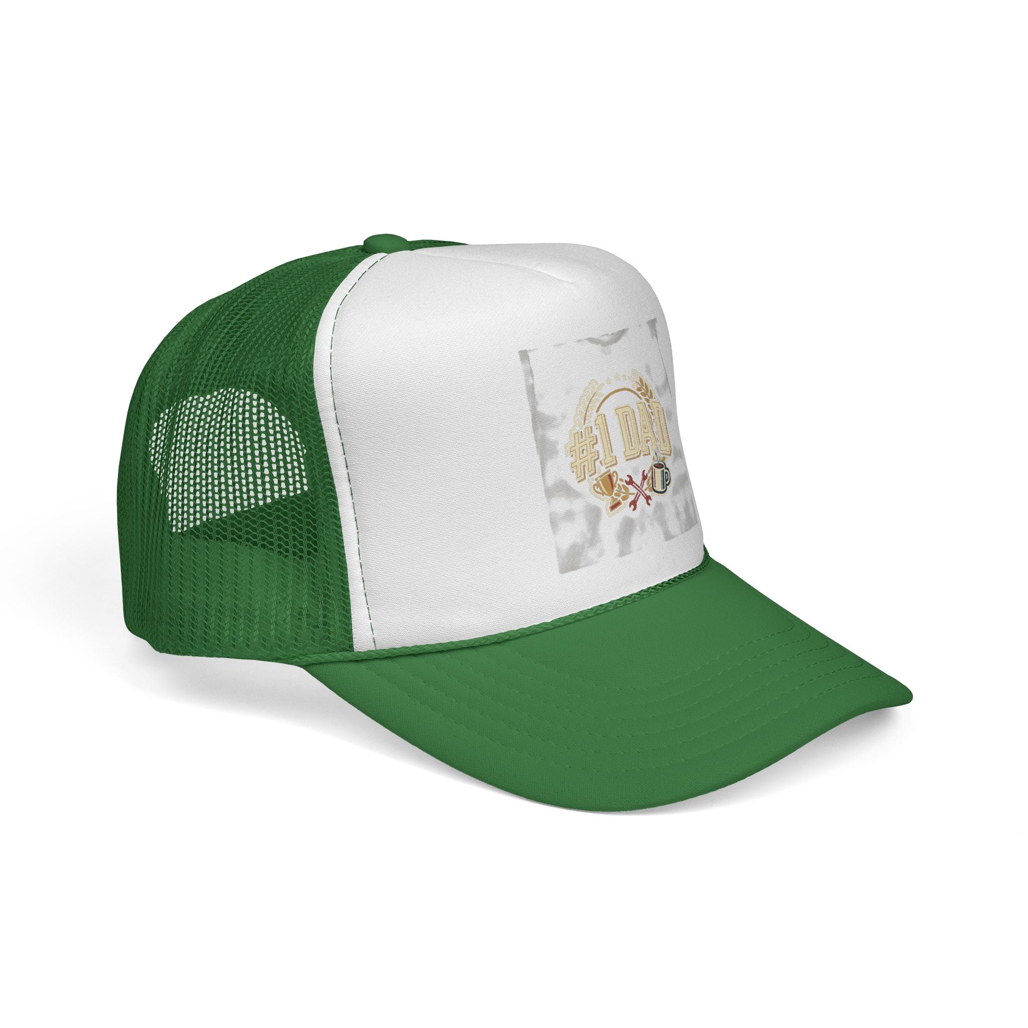 Trucker Cap — Vintage Beer Emblem Design