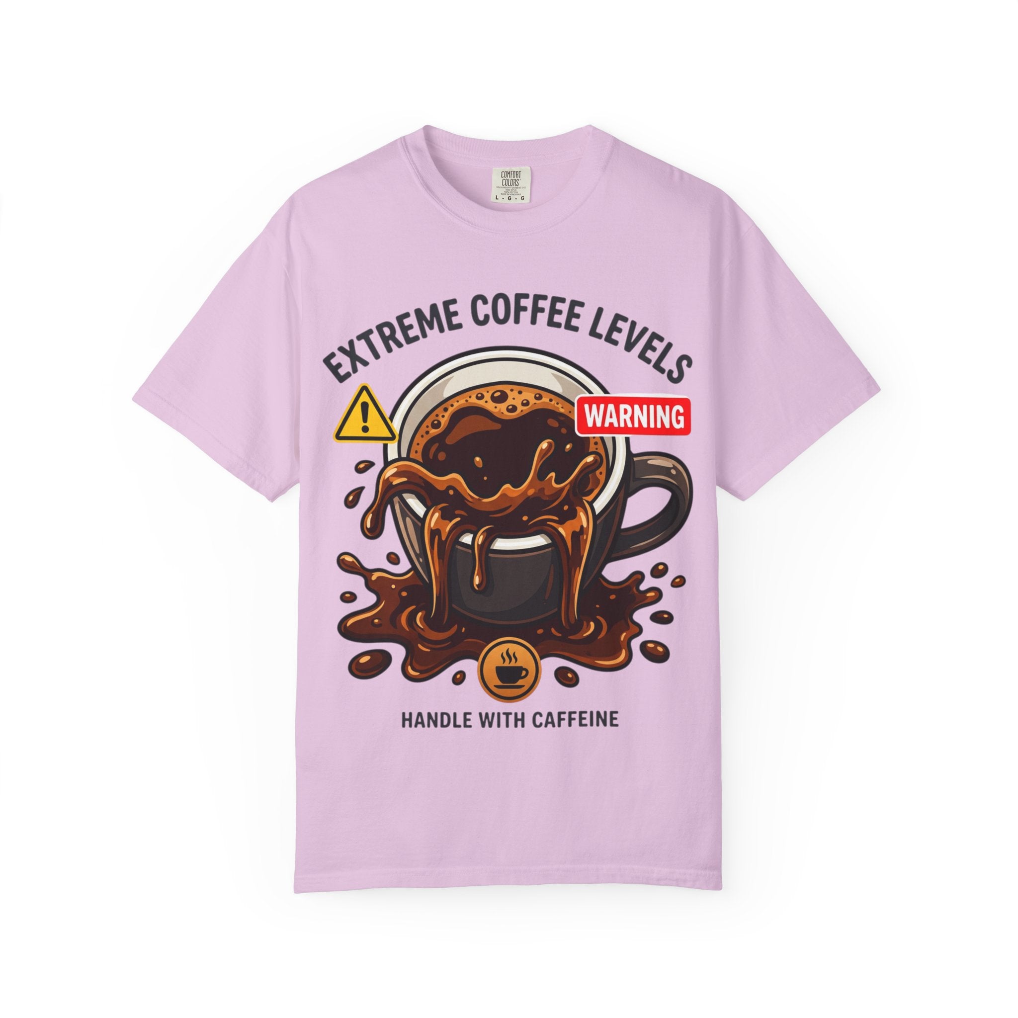 Extreme Coffee Levels Graphic Tee