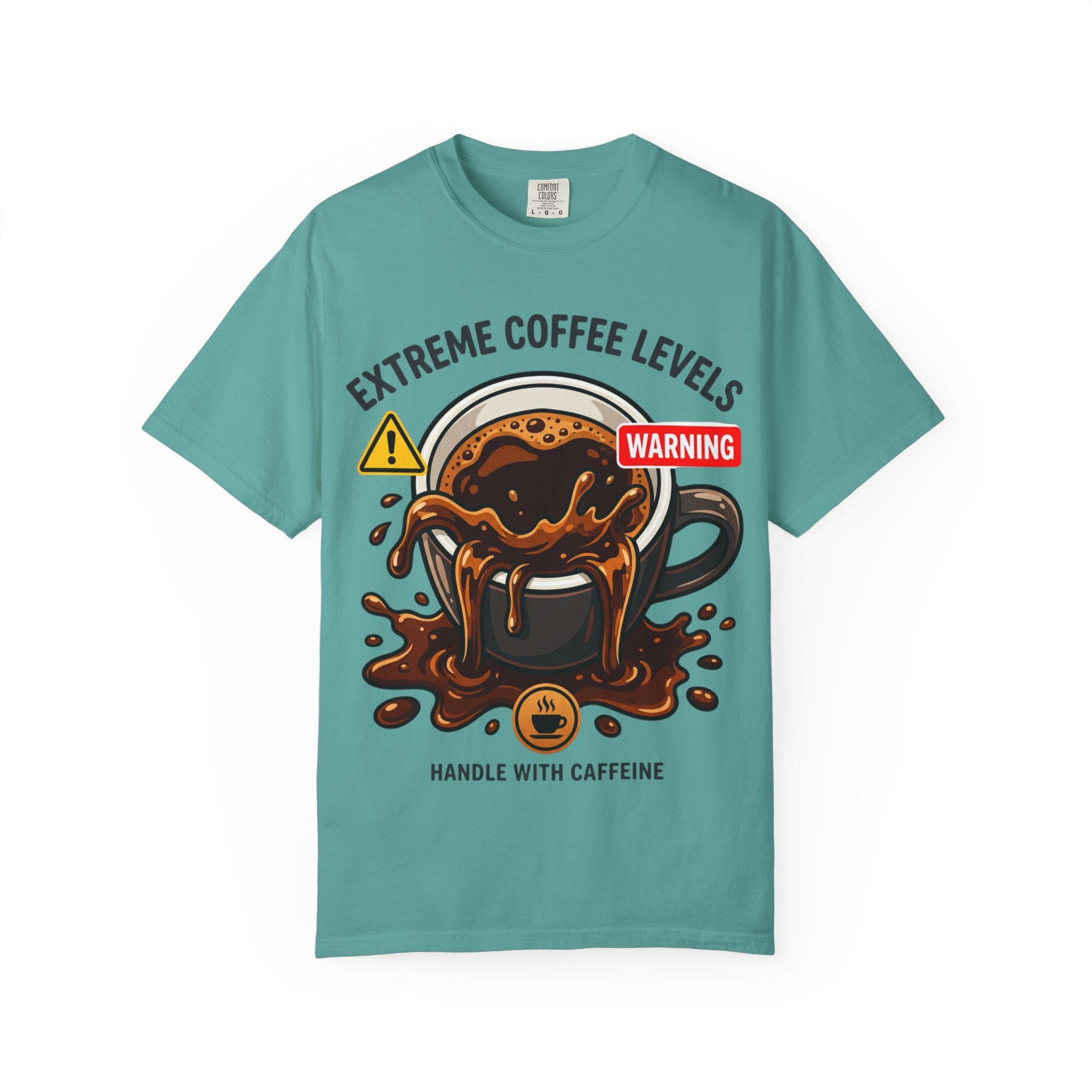 Extreme Coffee Levels Graphic Tee