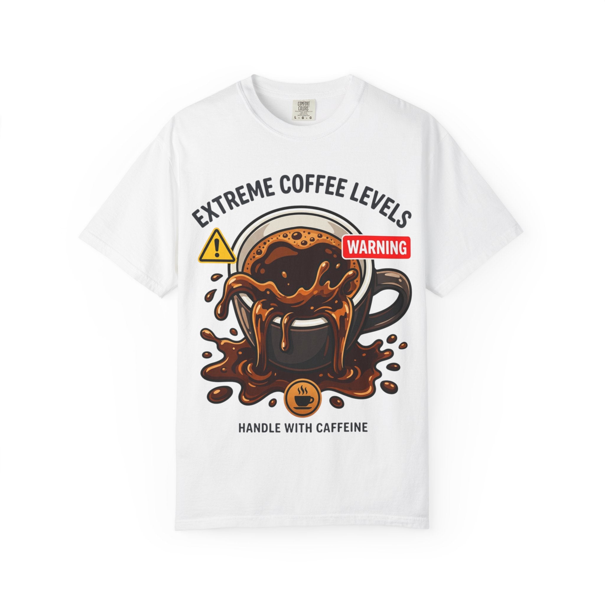 Extreme Coffee Levels Graphic Tee