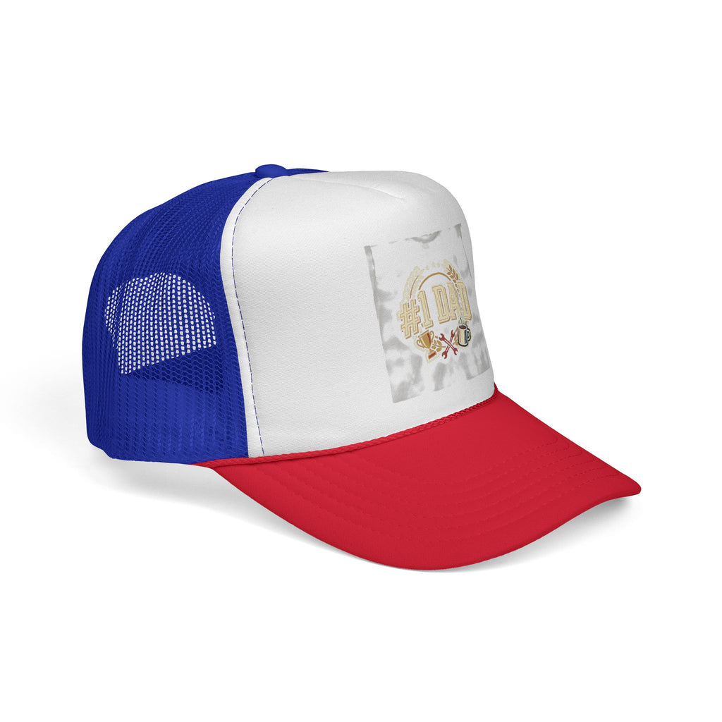 Trucker Cap — Vintage Beer Emblem Design