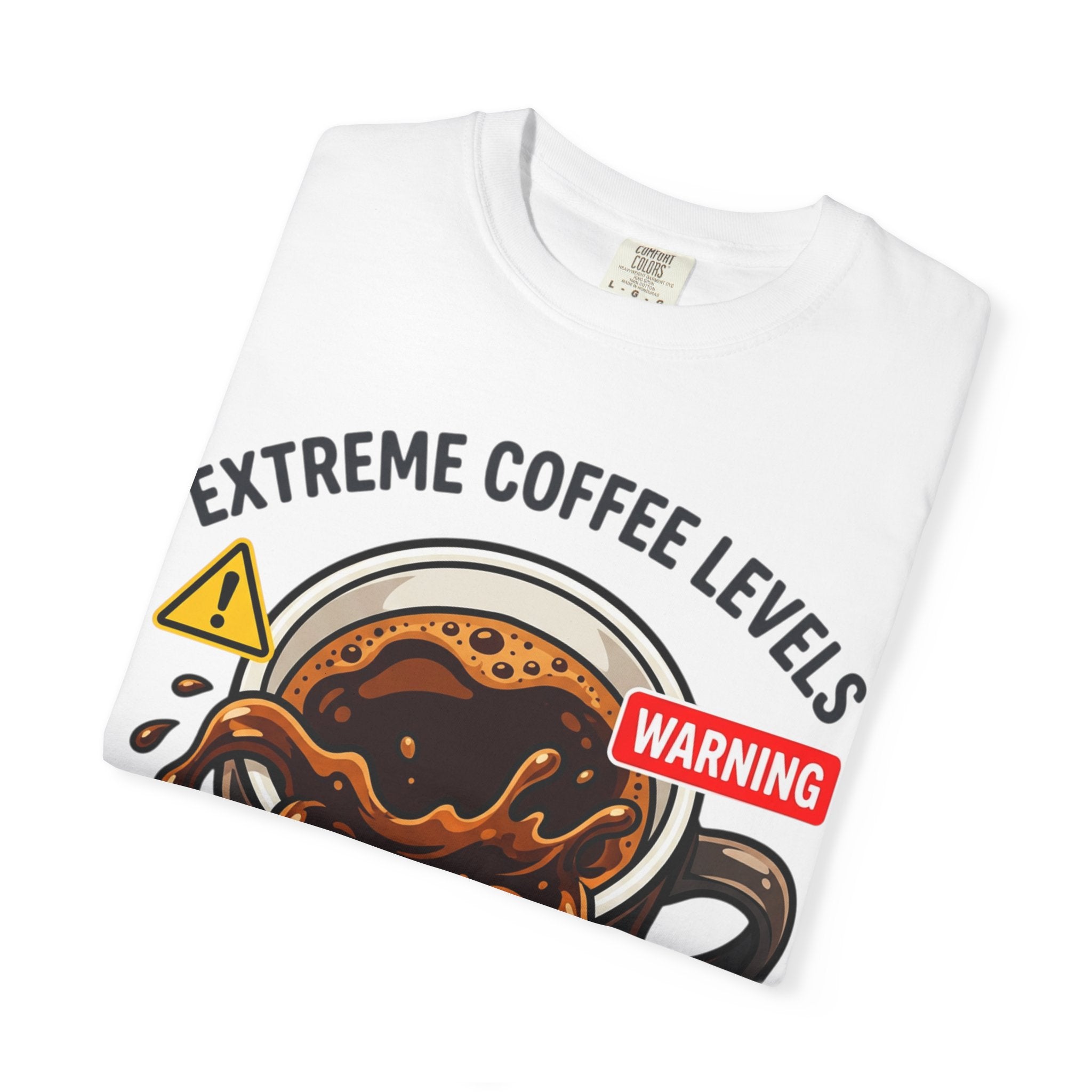 Extreme Coffee Levels Graphic Tee