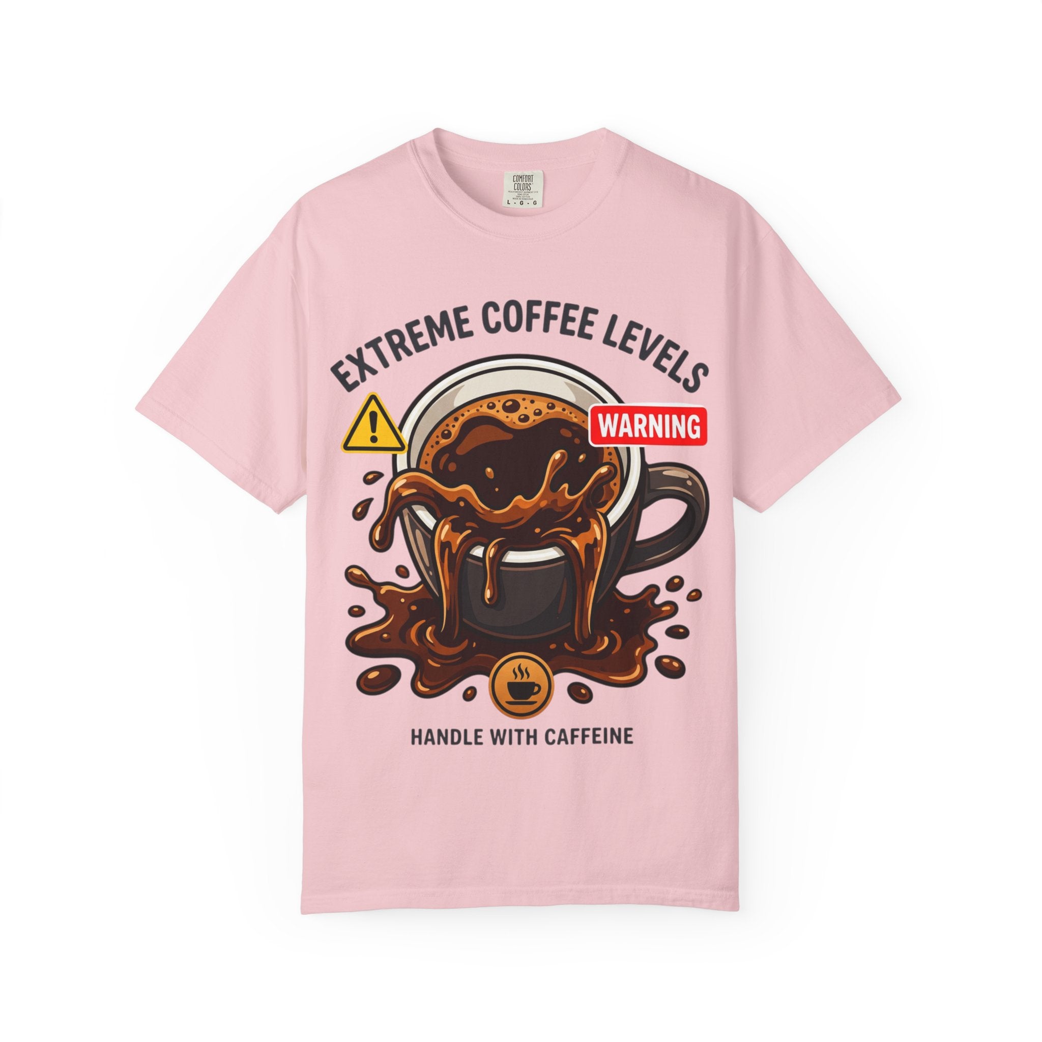 Extreme Coffee Levels Graphic Tee