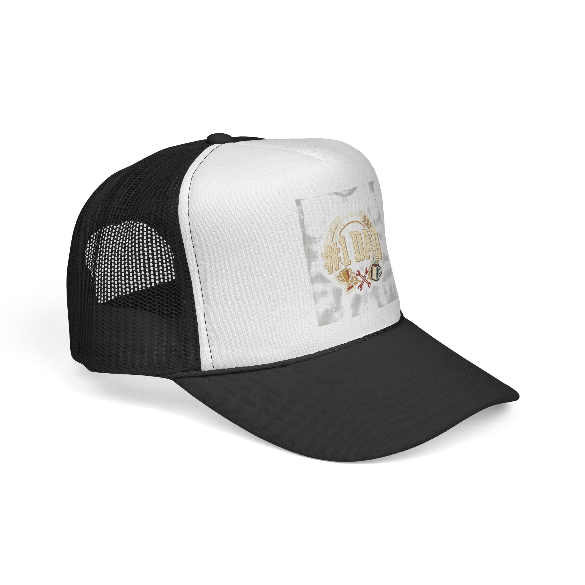 Trucker Cap — Vintage Beer Emblem Design