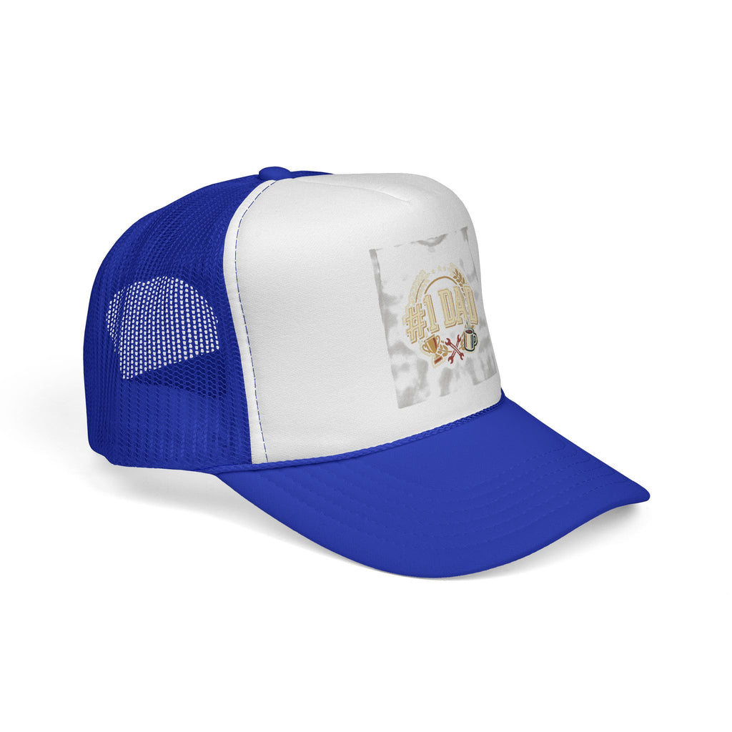Trucker Cap — Vintage Beer Emblem Design