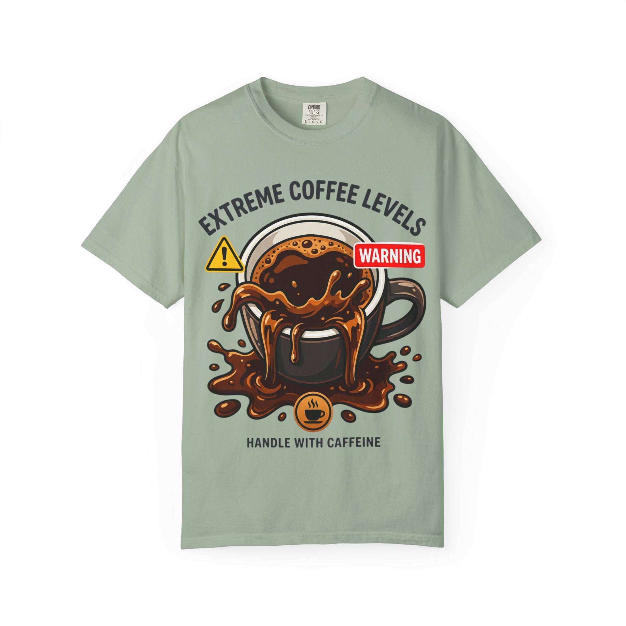 Extreme Coffee Levels Graphic Tee