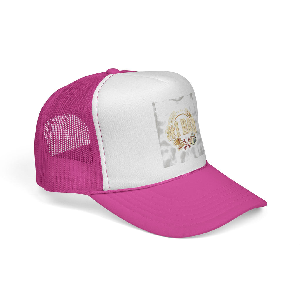 Trucker Cap — Vintage Beer Emblem Design