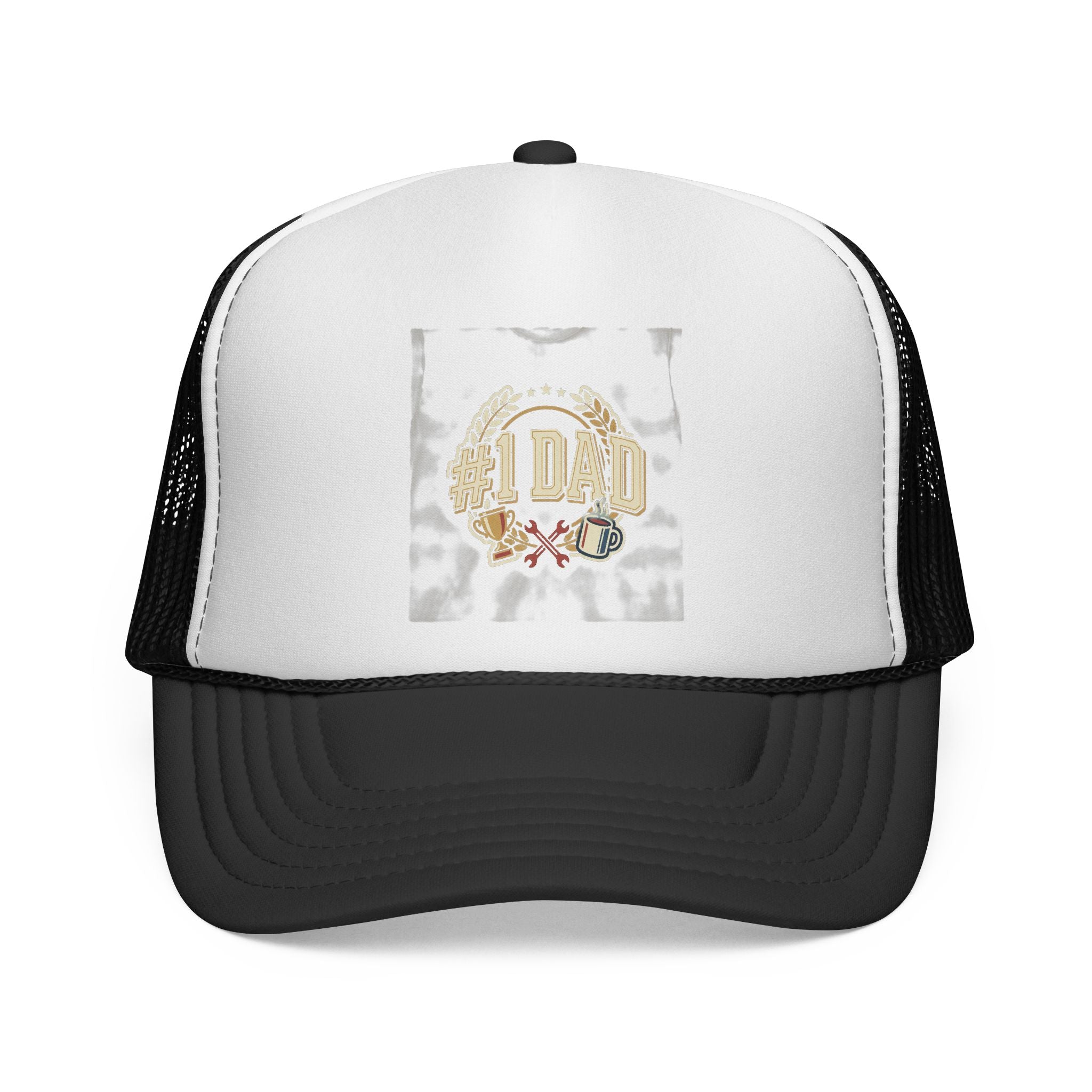 Trucker Cap — Vintage Beer Emblem Design