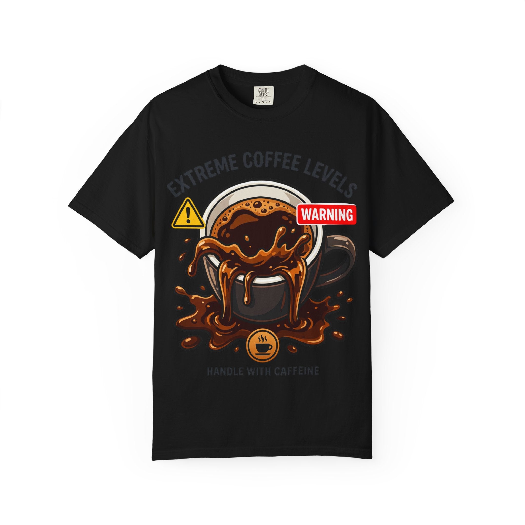 Extreme Coffee Levels Graphic Tee