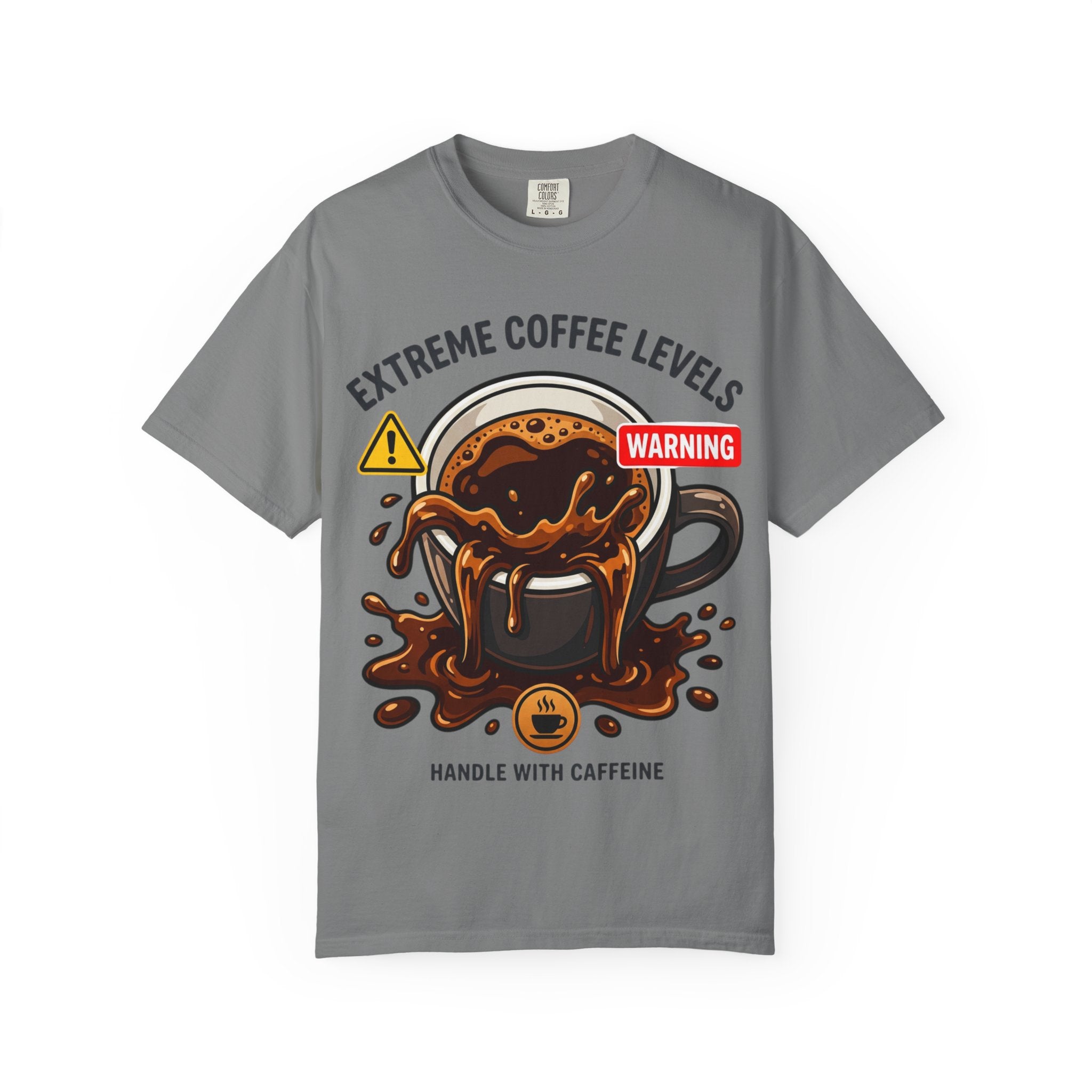 Extreme Coffee Levels Graphic Tee