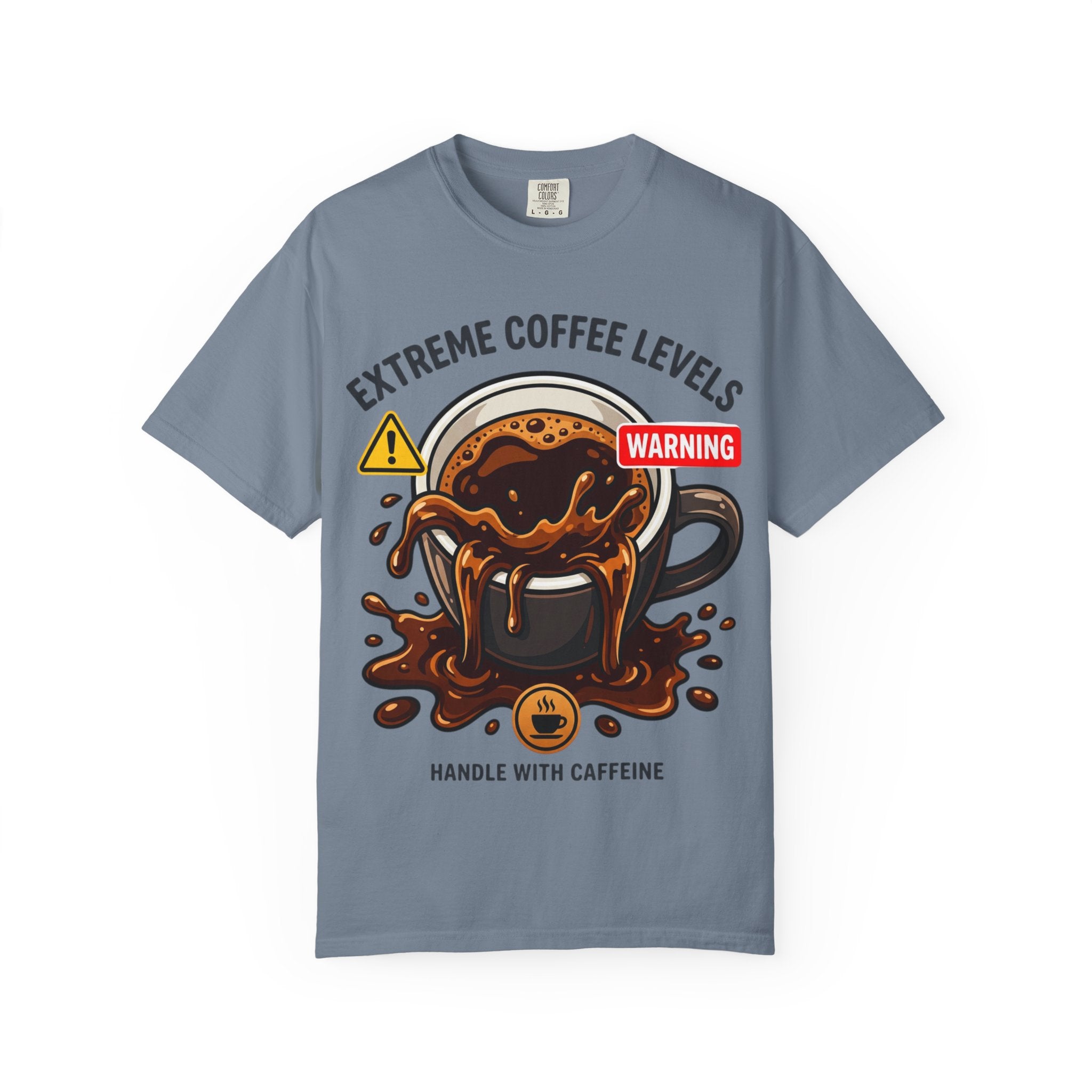 Extreme Coffee Levels Graphic Tee