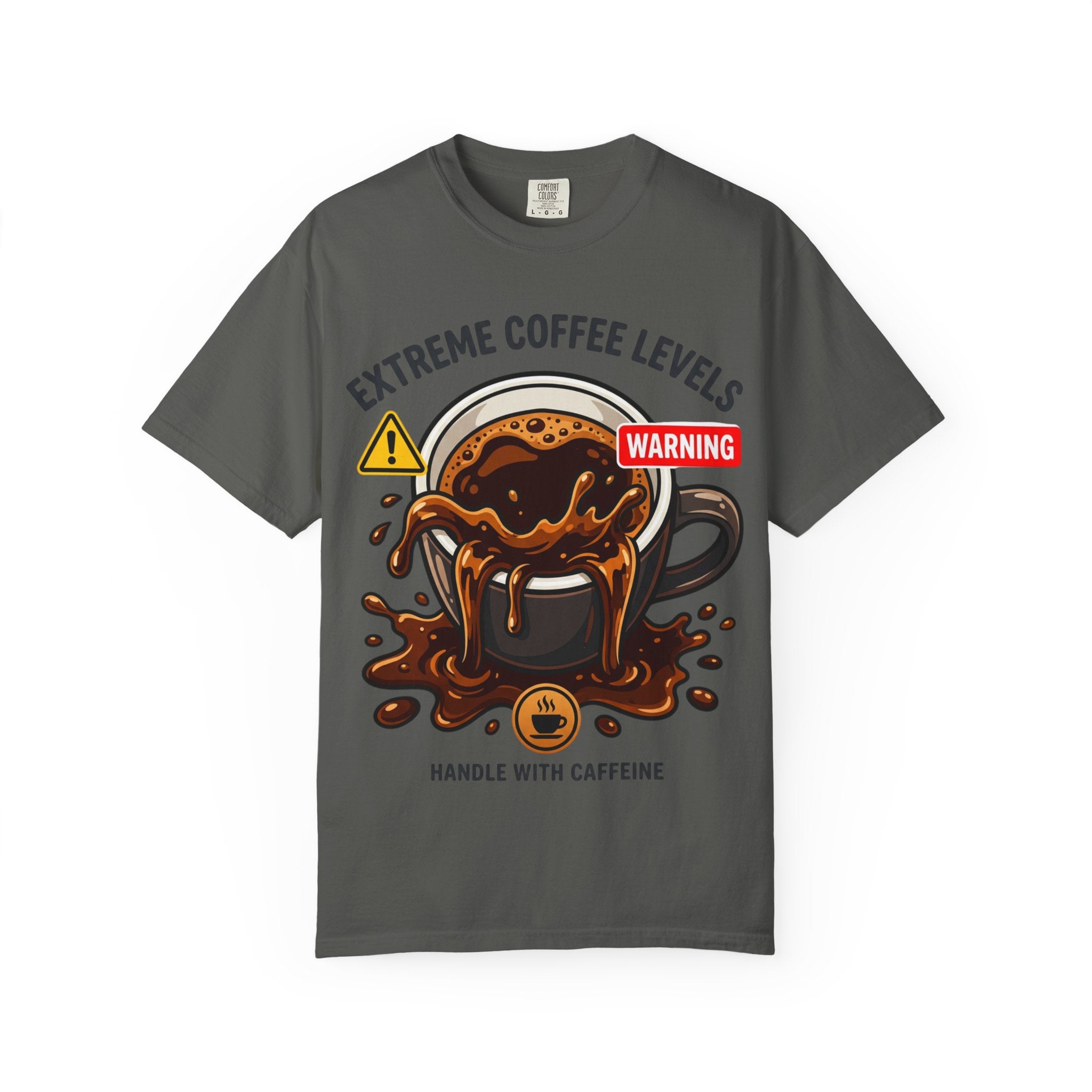 Extreme Coffee Levels Graphic Tee